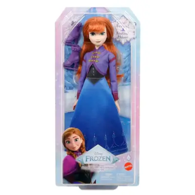 Muñeca Anna Frozen Festiva de Invierno Mattel - miniatura 1