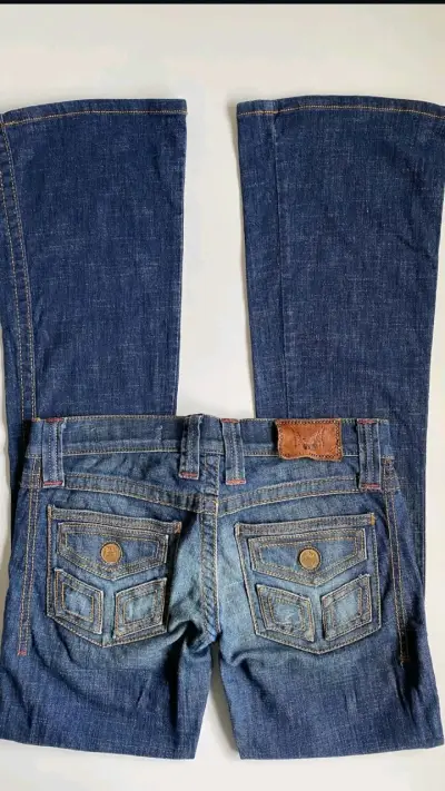 Flare jeans low rise - miniatura 1