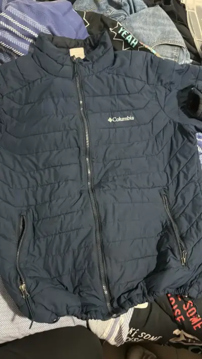 Chaqueta Columbia azul para hombre talla L - miniatura 1