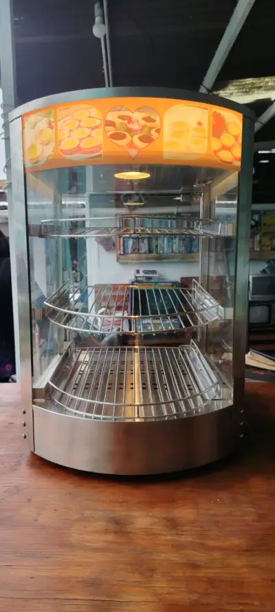 Vitrina Calentadora de Alimentos de Acero Inoxidab - miniatura 1