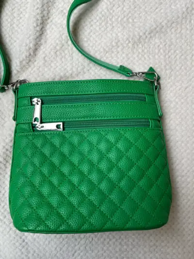Cartera bandolera verde - miniatura 2