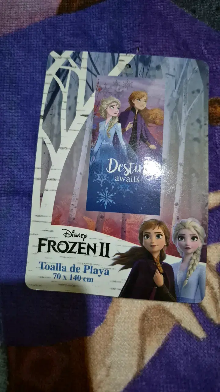 Toalla de playa Disney Frozen II 70x140 cm - 2