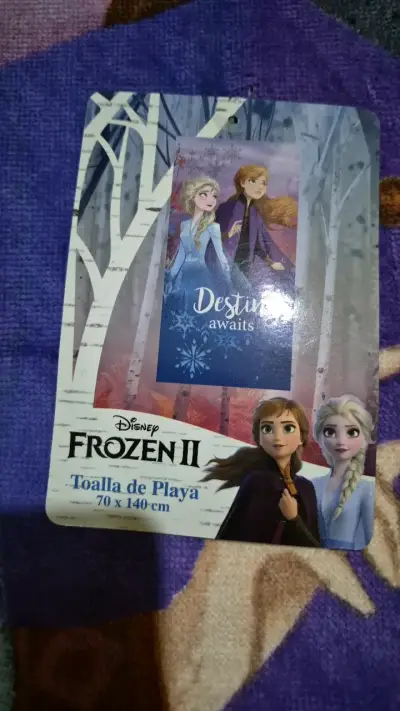 Toalla de playa Disney Frozen II 70x140 cm - miniatura 2