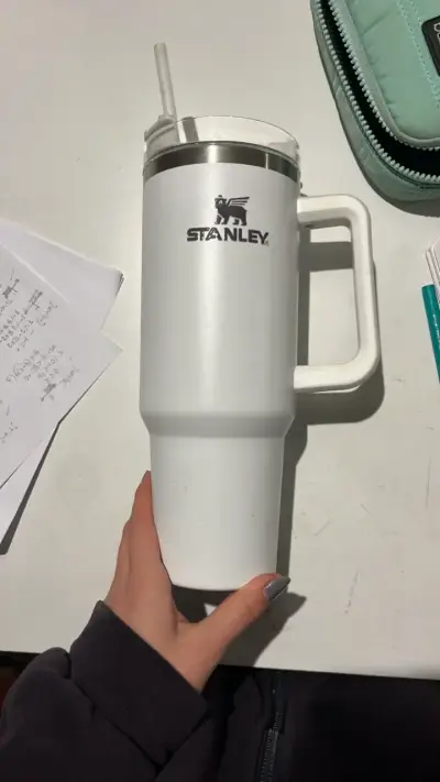 Vaso térmico Stanley blanco - miniatura 1