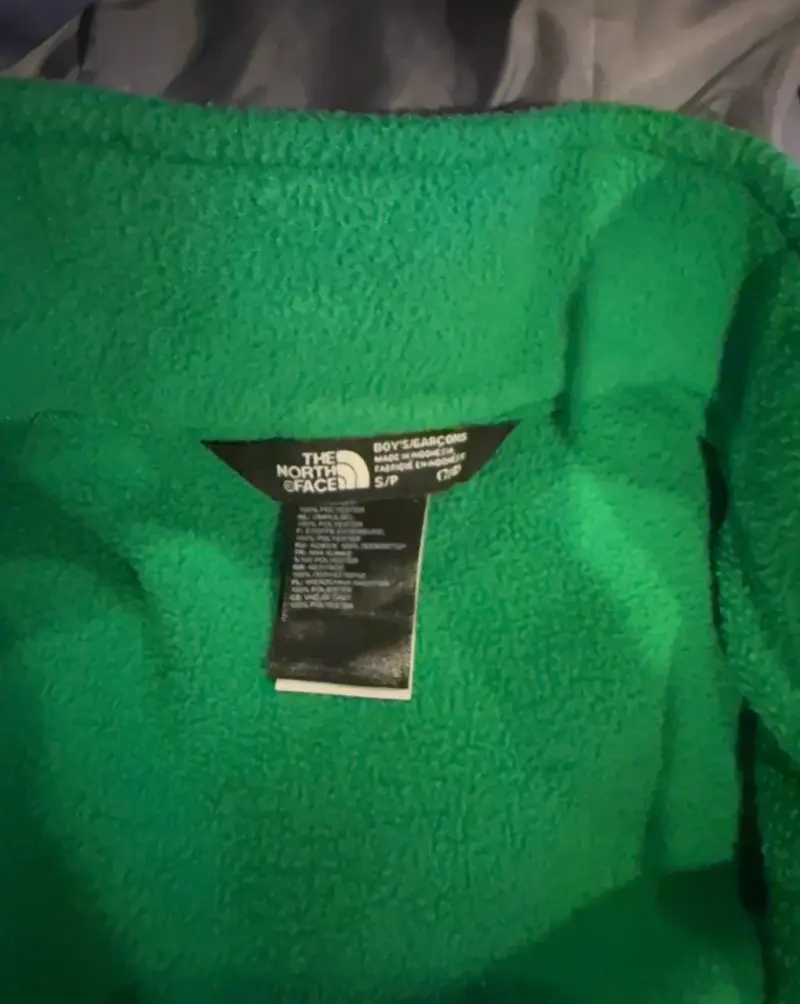 Chaqueta impermeable The North Face verde y azul - 4