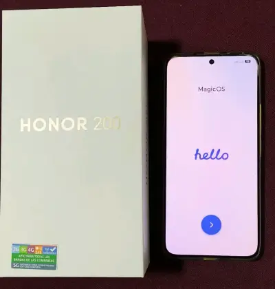Smartphone Honor 200 con caja y cargador - miniatura 2