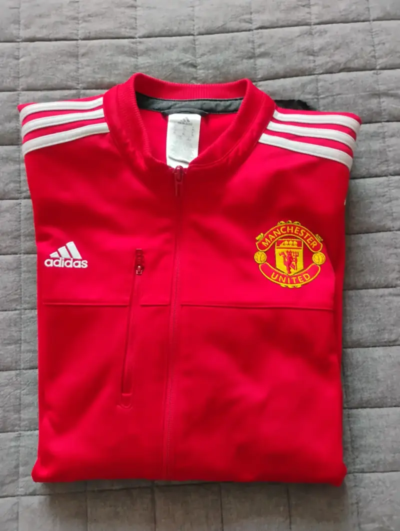 Chaqueta Roja Manchester United Adidas Original - 2