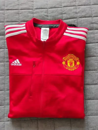 Chaqueta Roja Manchester United Adidas Original - miniatura 2