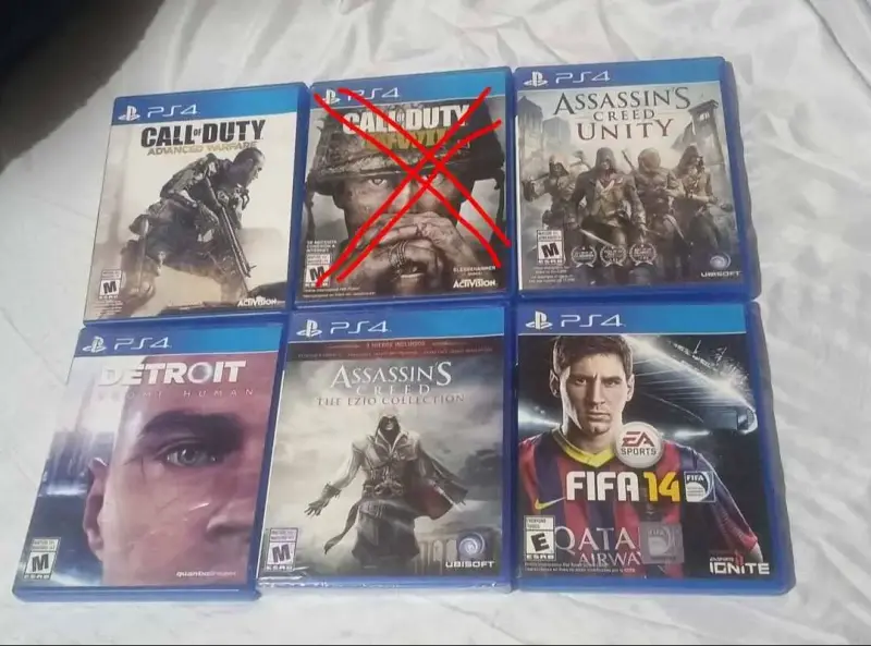 Lote de videojuegos PS4 - 2