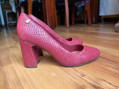 Zapatos de tacón alto Bottero burdeo texturizados - miniatura 2