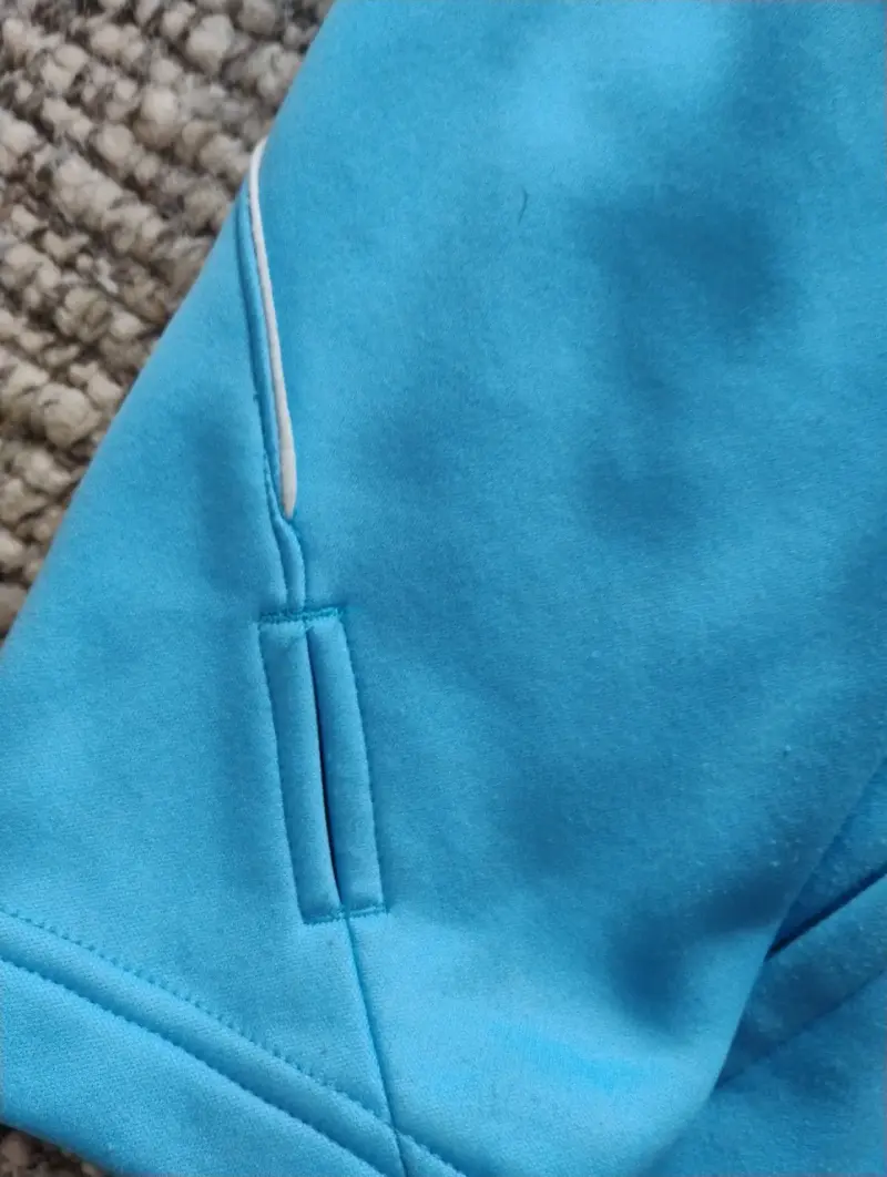 Chaqueta deportiva azul Jako con capucha - 5