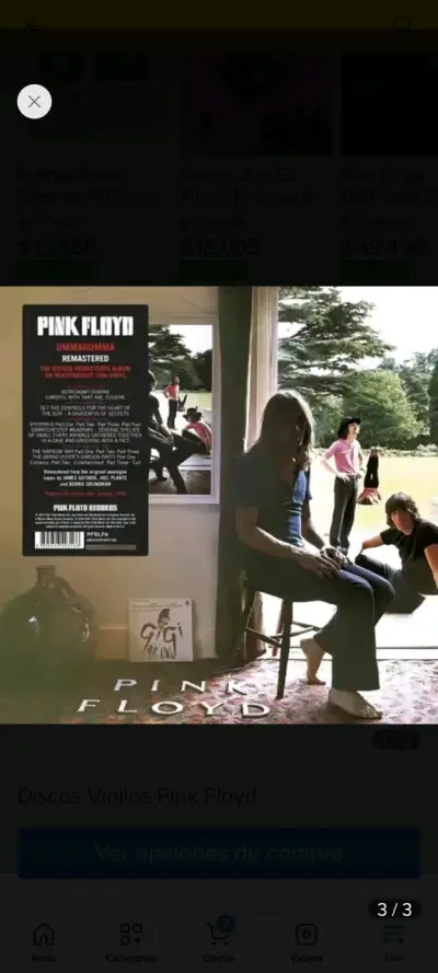 Vinilo Pink Floyd Animals Remastered - miniatura 3