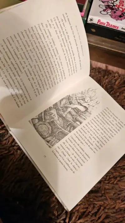 Libro 'Alice au Pays des Merveilles' ilustrado - miniatura 2