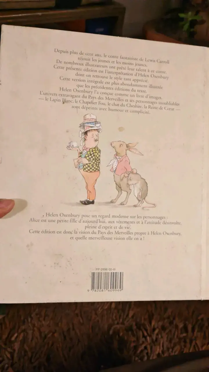 Libro 'Alice au Pays des Merveilles' ilustrado - 4