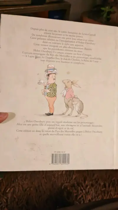 Libro 'Alice au Pays des Merveilles' ilustrado - miniatura 4