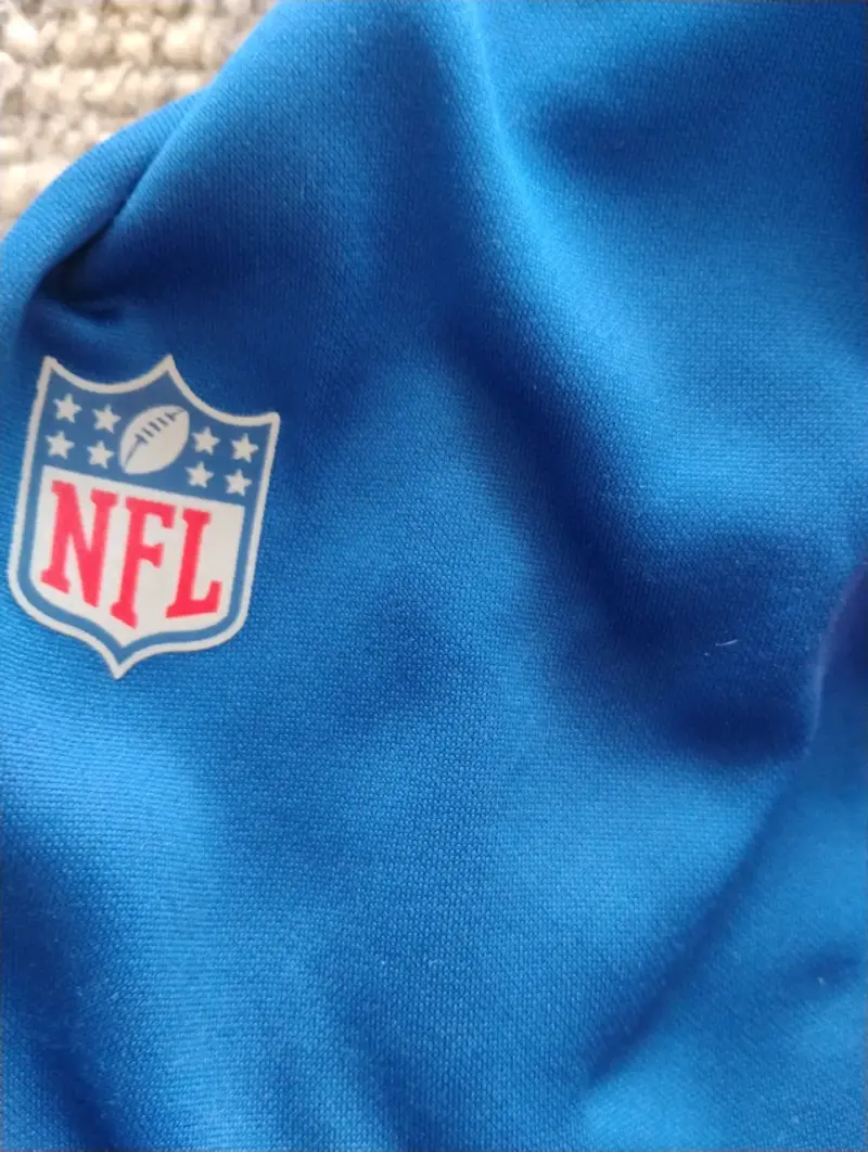Polerón azul Giants con capucha Nike NFL - 4