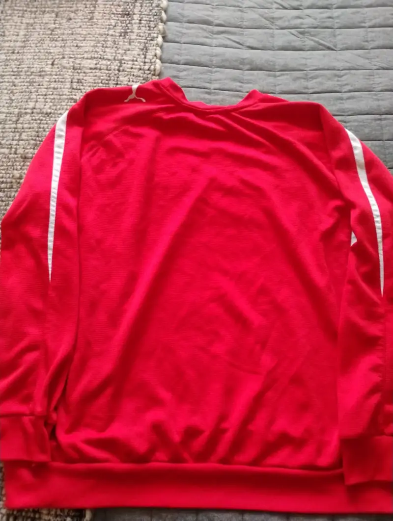 Polerón deportivo rojo Puma para hombre - 4