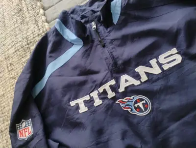 Chaqueta NFL Titans Reebok azul marino - miniatura 1