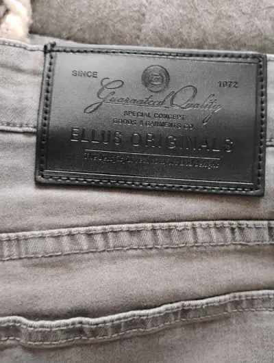 Jeans grises Ellus para hombre talla 50 - miniatura 3