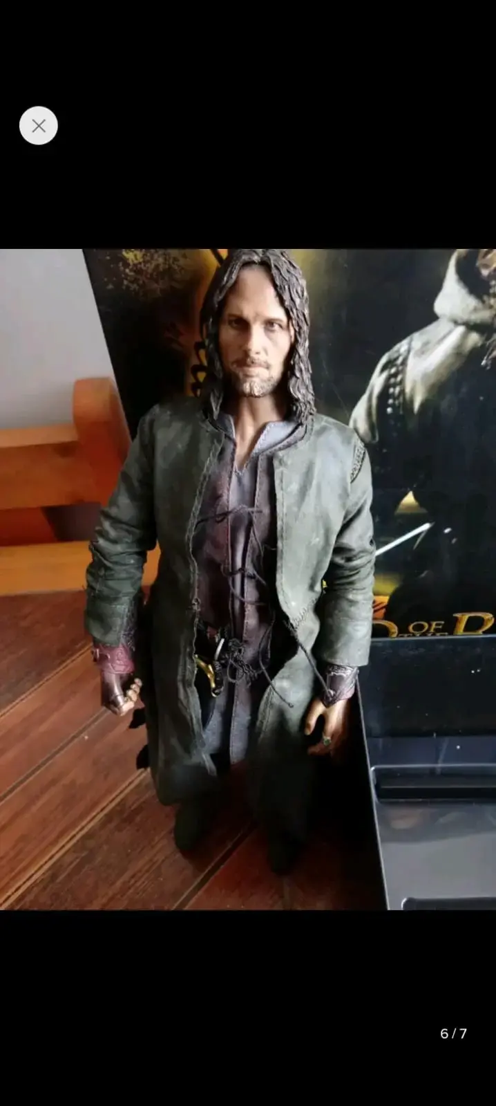 Figura de acción Aragorn El Señor de los Anillos - 4