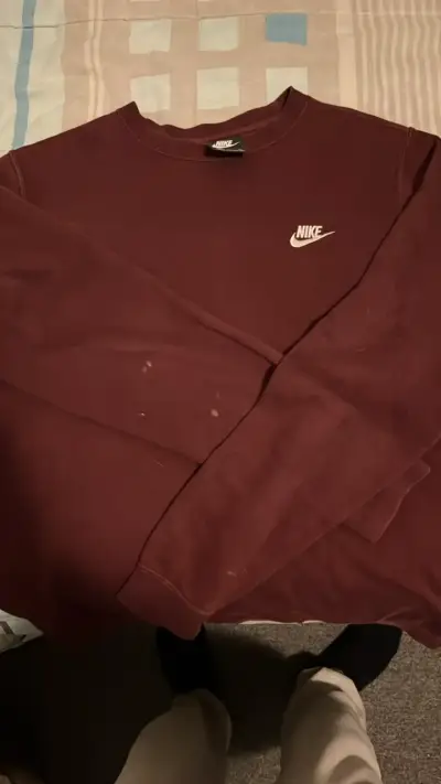 Polerón Nike Burdeo Unisex - miniatura 2