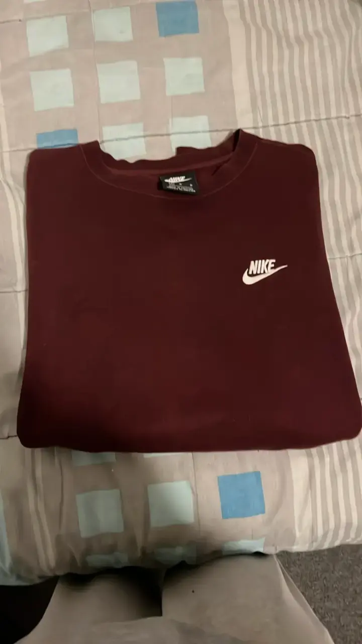 Polerón Nike Burdeo Unisex - 4