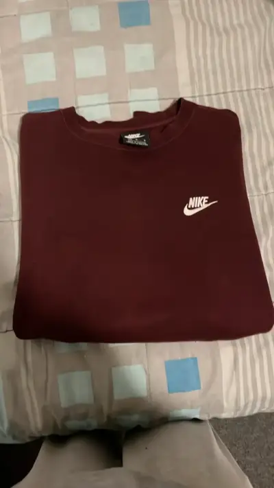 Polerón Nike Burdeo Unisex - miniatura 4
