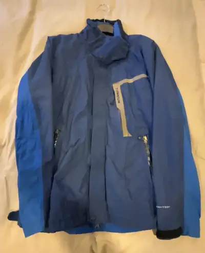 Chaqueta Columbia Titanium azul impermeable - miniatura 1
