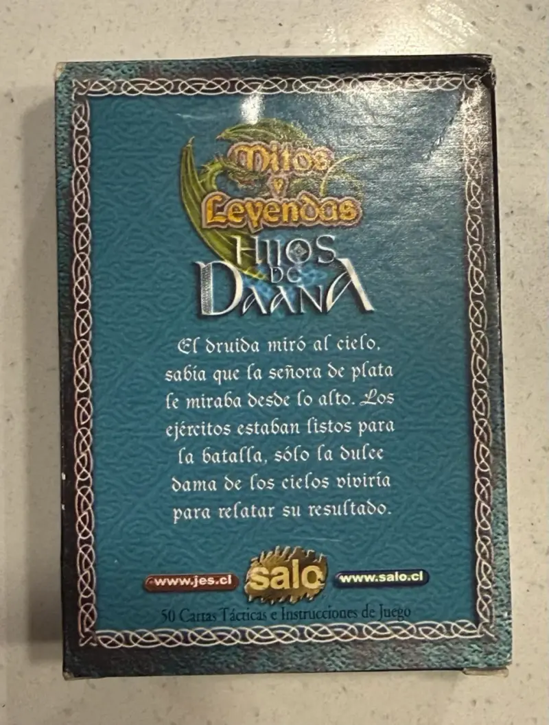 Juego de 50 Cartas Mitos y Leyendas Hijos de Daana - 2