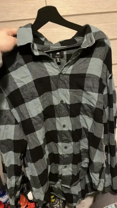 Camisa a cuadros H&M regular fit - miniatura 1