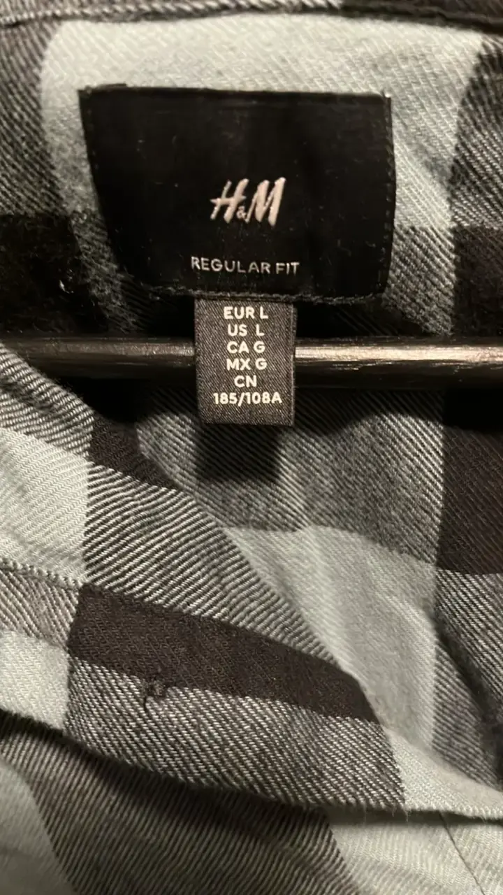 Camisa a cuadros H&M regular fit - 3