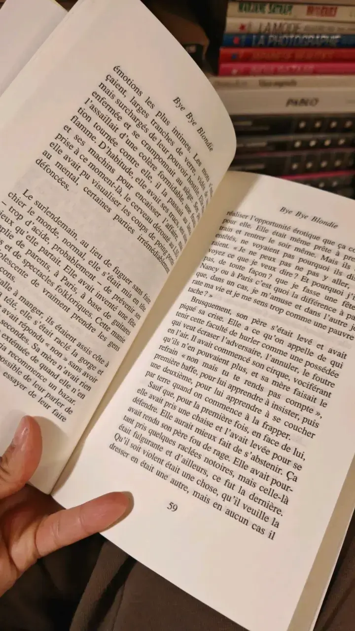 Libro 'Bye Bye Blondie' de Virginie Despentes - 2