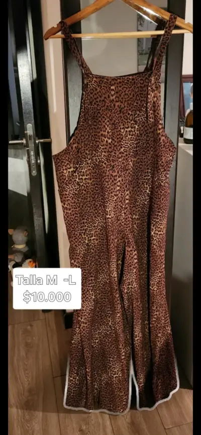 Enterito estampado animal print talla M-L - miniatura 1
