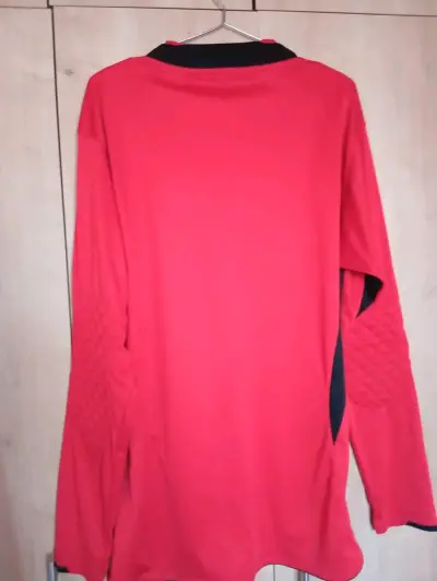 Camiseta de portero Jako roja con mangas largas - miniatura 1