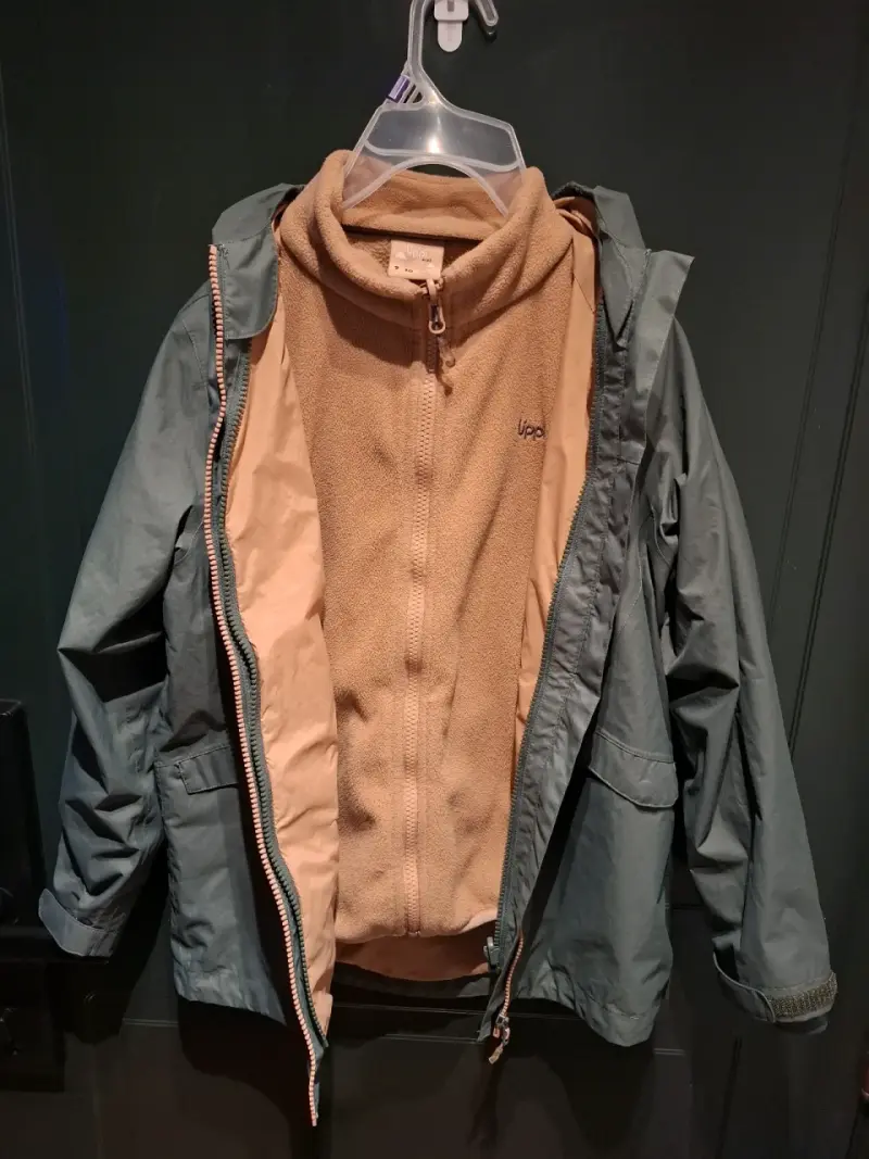 Chaqueta impermeable verde lippi kids - 3