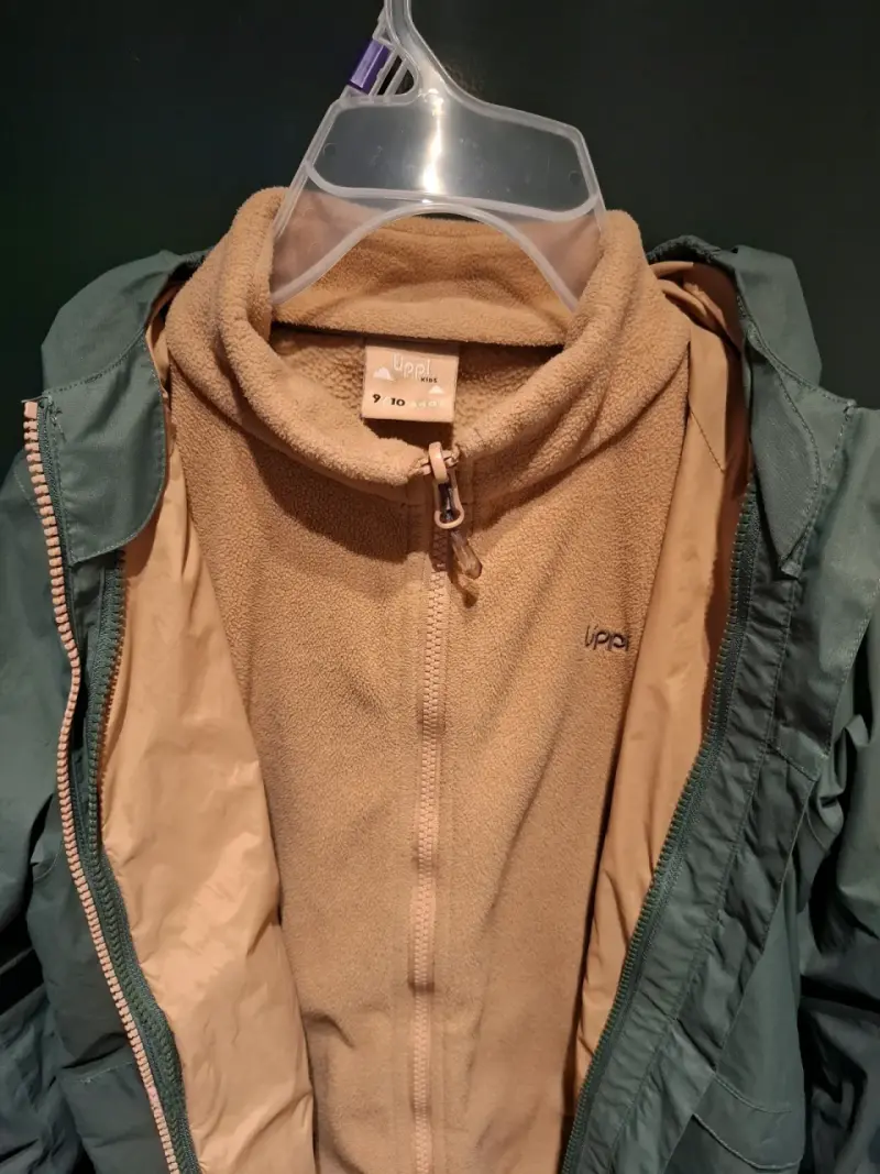Chaqueta impermeable verde lippi kids - 4