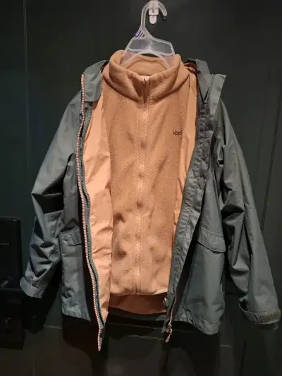 Chaqueta impermeable verde lippi kids - miniatura 5