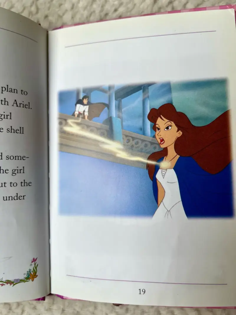 Set de libros Disney: Blancanieves, La Sirenita y Aladdín - 4