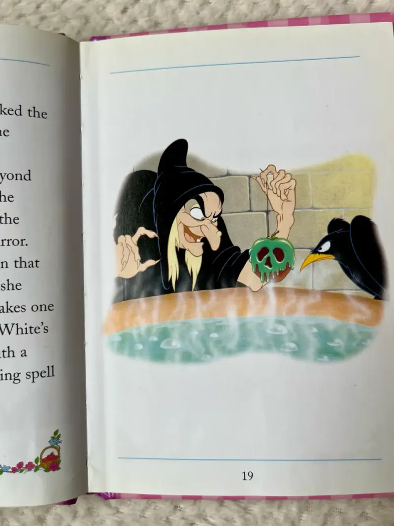 Set de libros Disney: Blancanieves, La Sirenita y Aladdín - 5