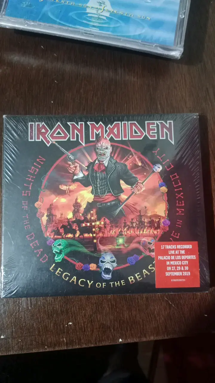 CD Iron Maiden Virtual XI remasterizado - 4
