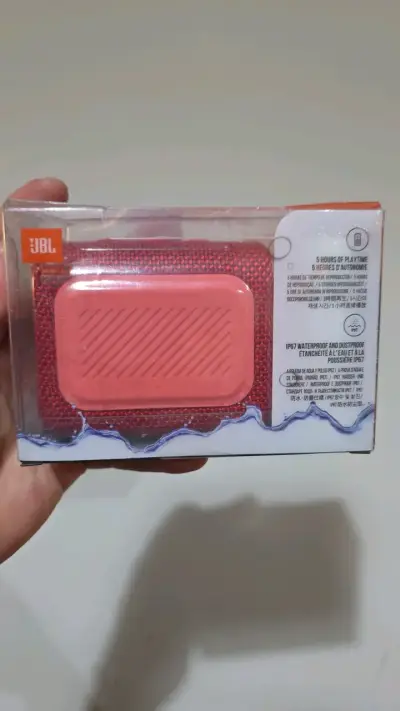 Parlante Bluetooth JBL GO 3 Rojo Impermeable - miniatura 2