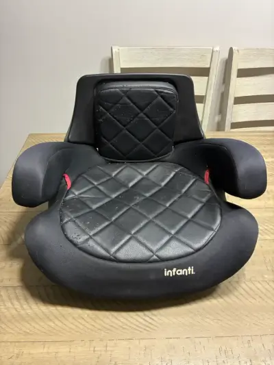 Asiento elevador para auto Infanti negro - miniatura 1