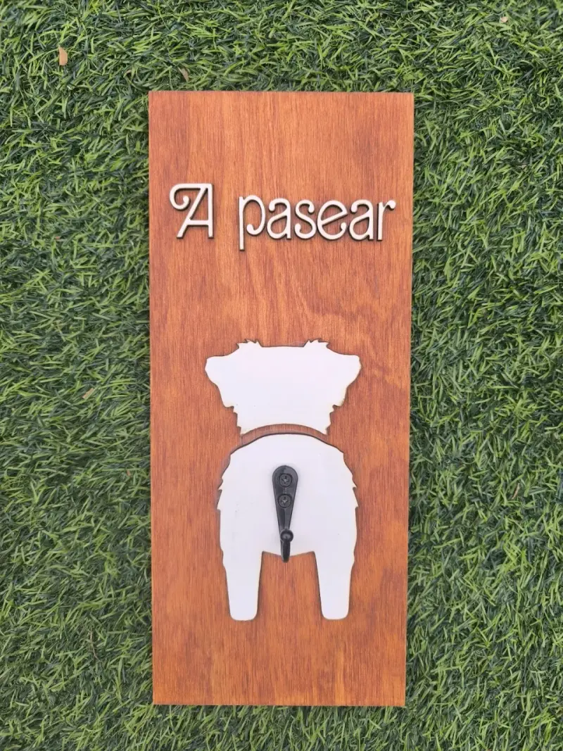 Set decorativos de madera para útiles de la llaves - 4