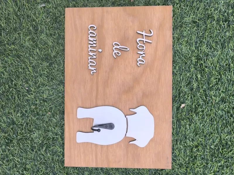 Set decorativos de madera para útiles de la llaves - 5