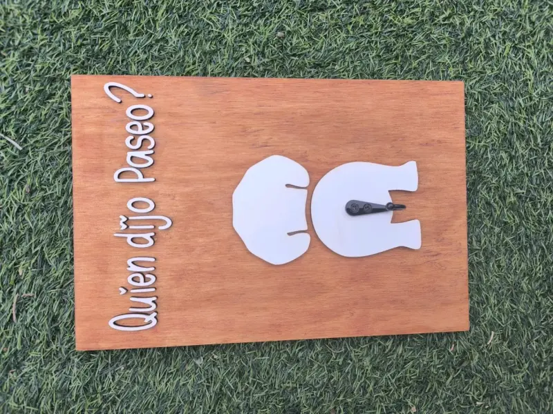 Set decorativos de madera para útiles de la llaves - 6