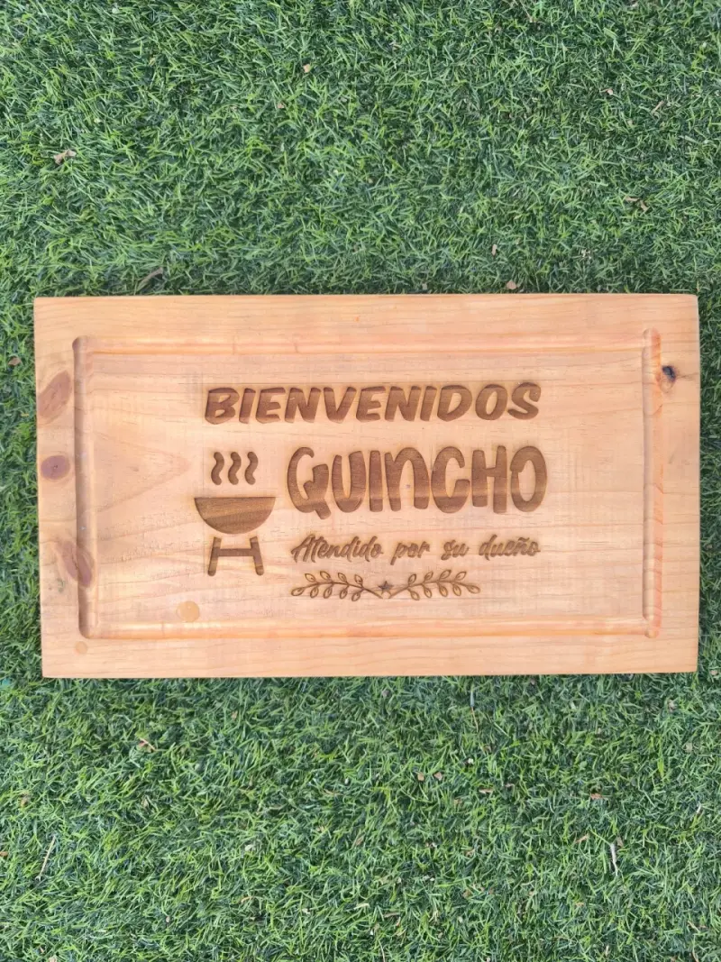 Tabla de Madera para  Parrilla y picoteo os - 2