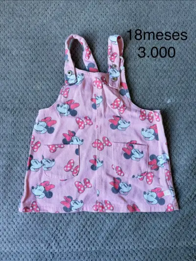 Shorts de bebé rojos con bordado floral - miniatura 3