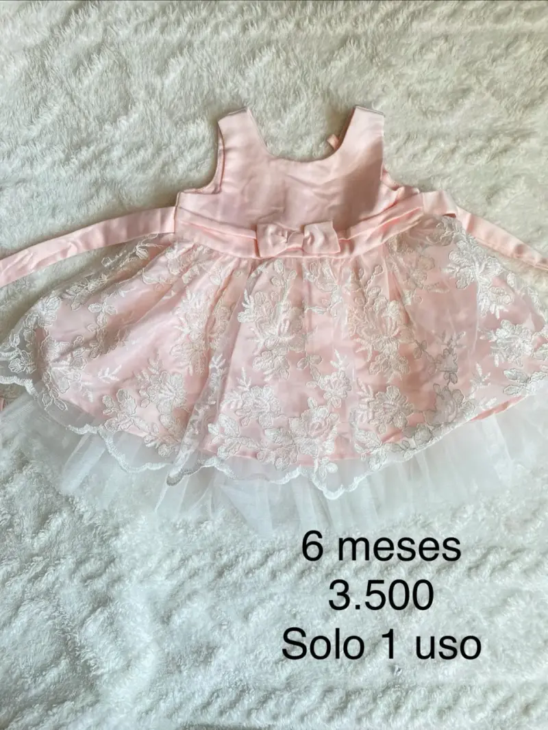 Vestido de mezclilla para bebé Gap 3-6 meses - 3