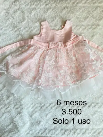 Vestido de mezclilla para bebé Gap 3-6 meses - miniatura 3