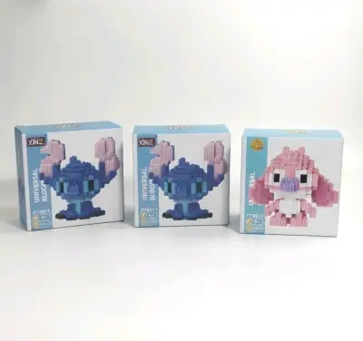 Bloques de Construcción Stitch y Angel - miniatura 1